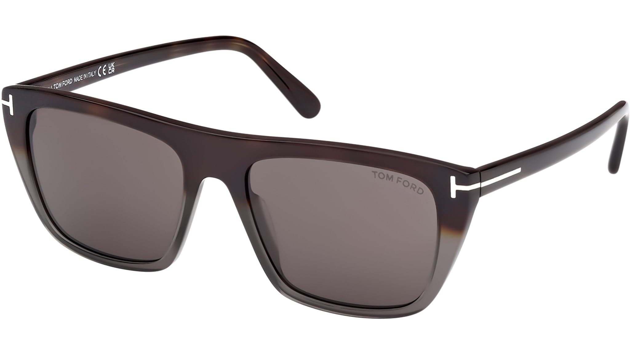 Tom Ford FT1175 55A Sunglasses Coloured Havana 56mm Men