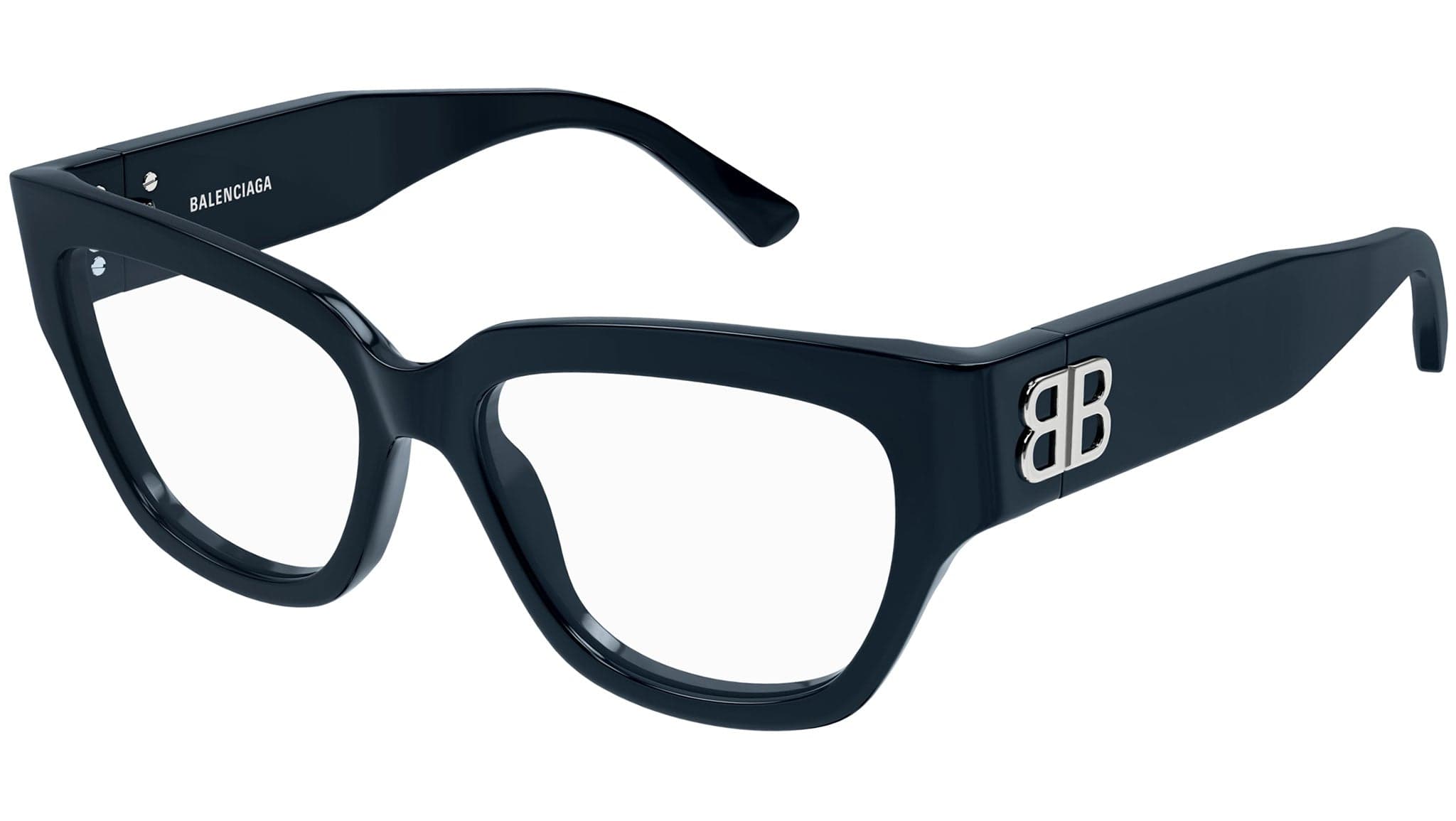 Balenciaga BB0326O 005 Eyeglasses Blue 53mm Women