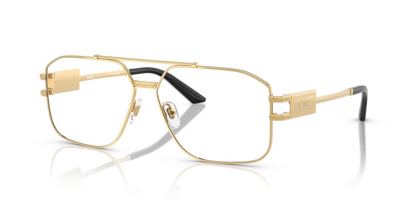 Versace VE1302 1002 Eyeglasses Gold 59mm Men