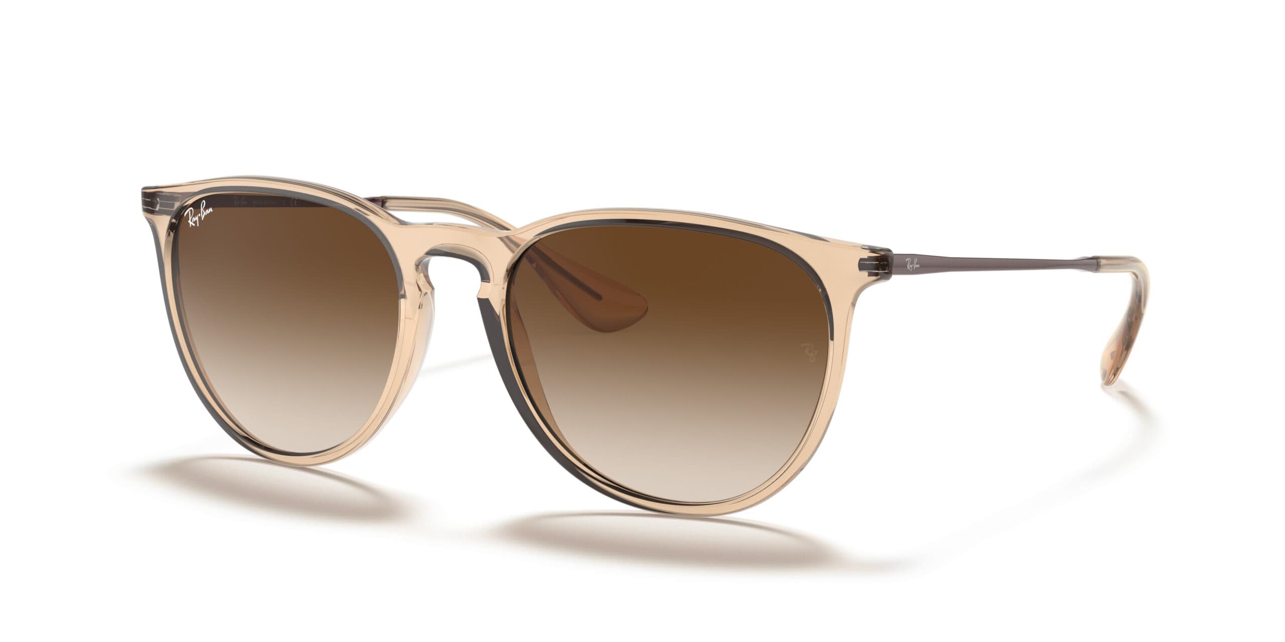 Ray-Ban RB4171 Erika 6514/13 Sunglasses Clear Brown 54mm Unisex