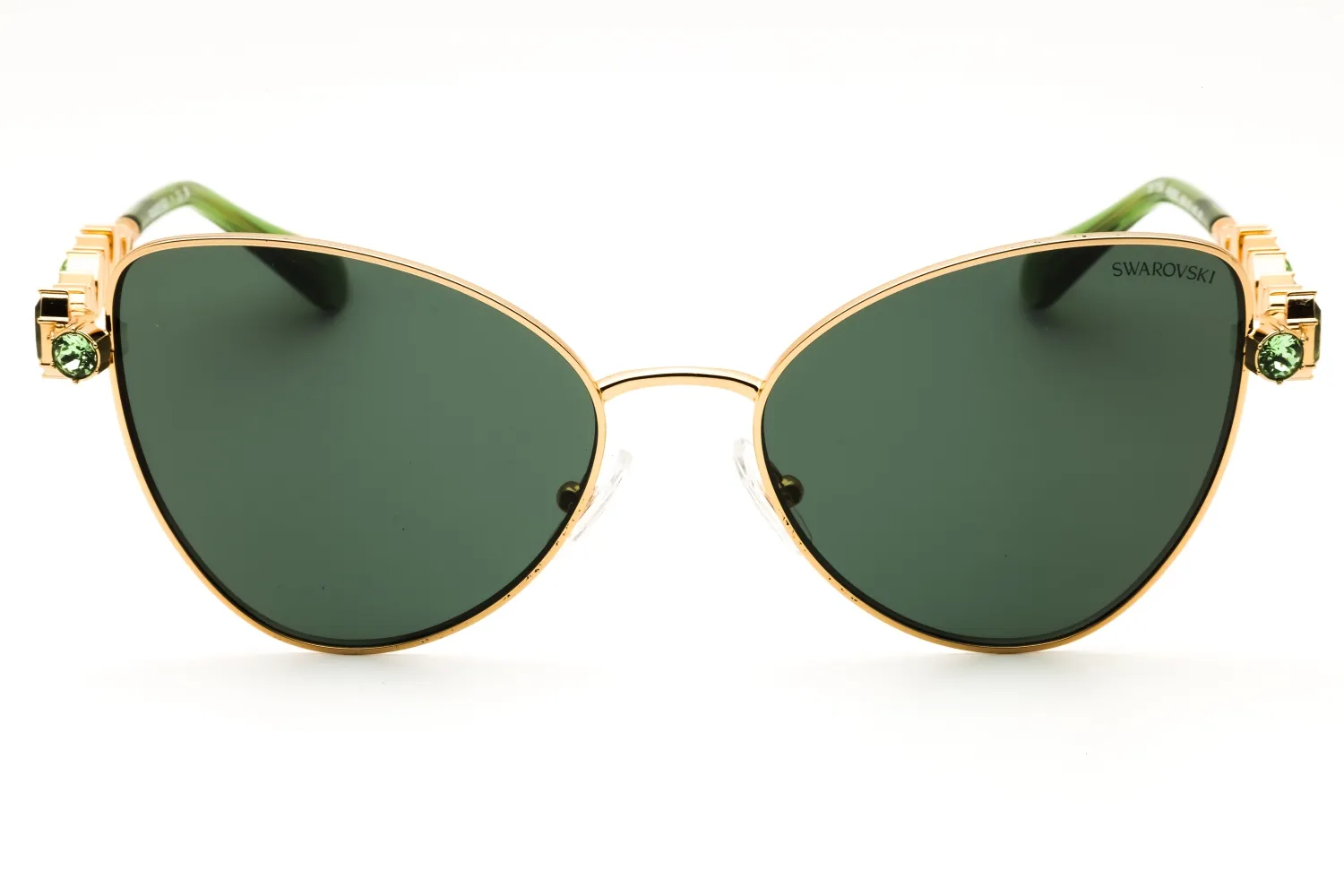 Swarovski SK7034 404G82 Sunglasses Gold 56mm Women 2