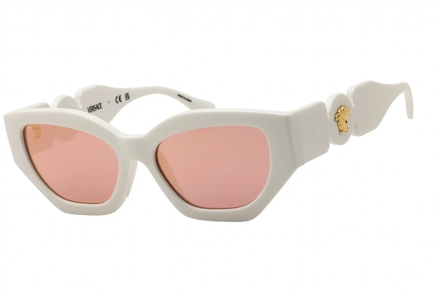 Versace 0VK4007U 314/1T Sunglasses White 48mm Unisex