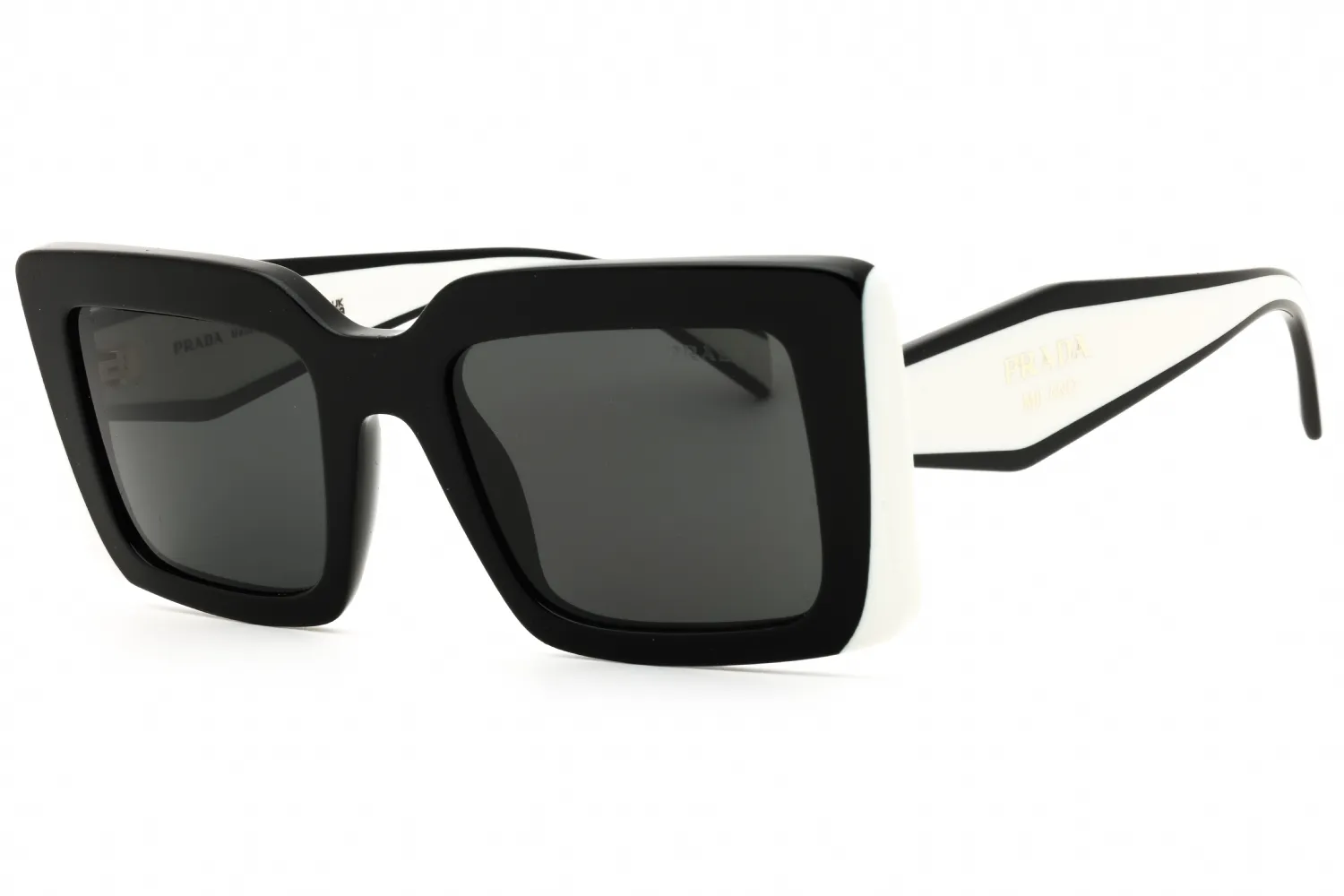 Prada 0PR D01S 20G08Z Sunglasses Black 52mm Women