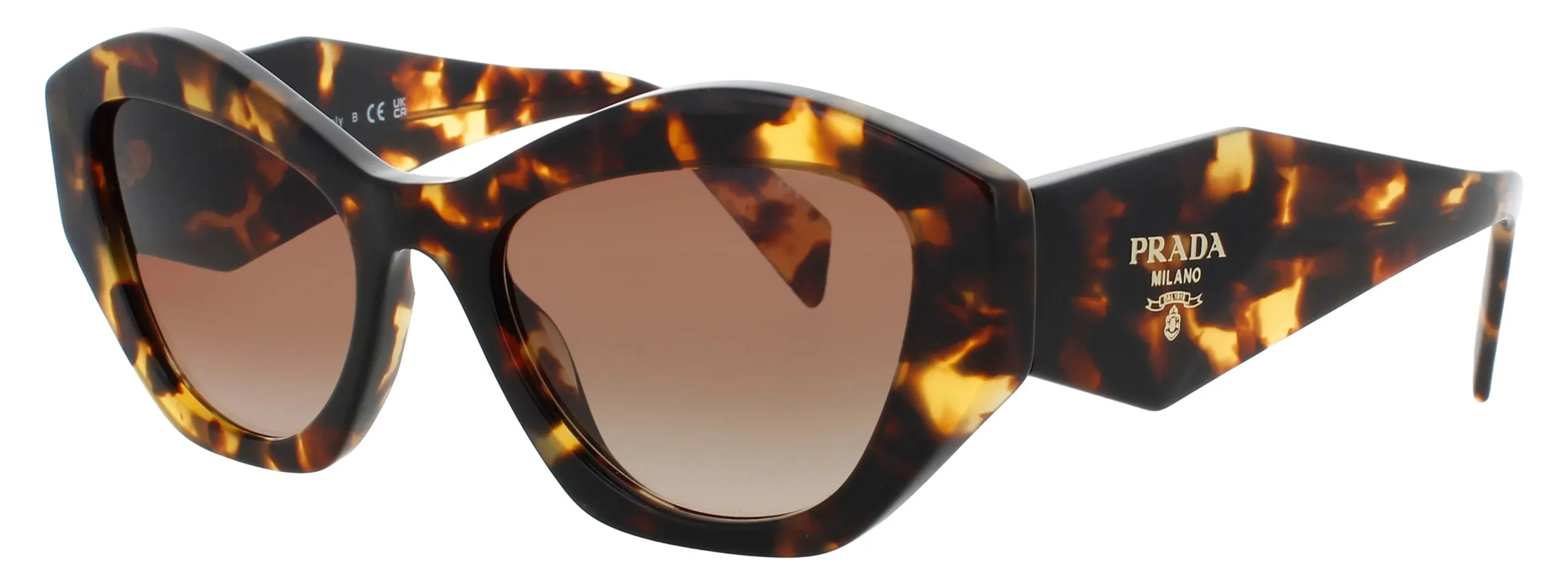 Prada PR 07YS VAU6S1 Sunglasses Honey Havana 53mm Women