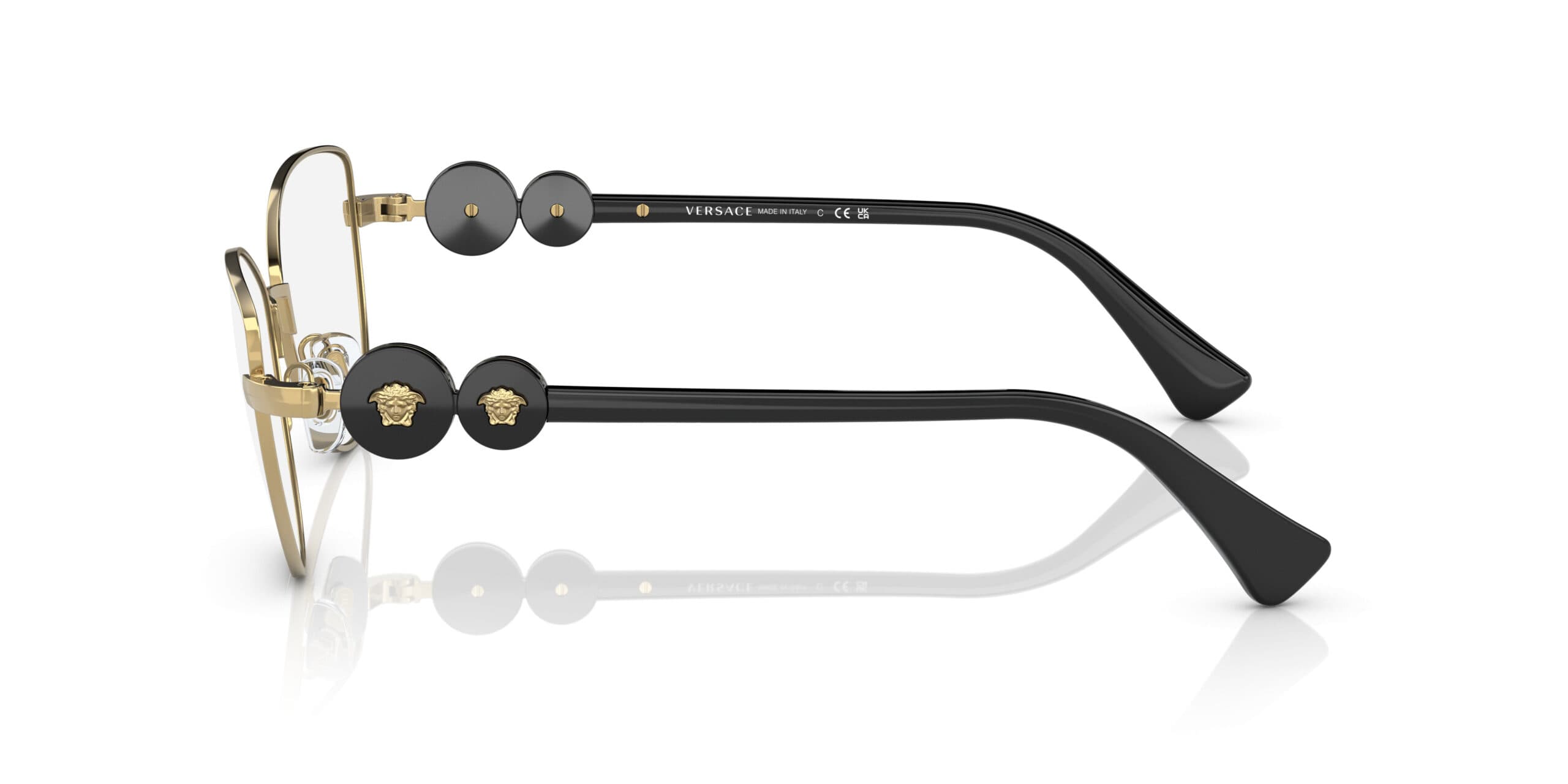 Versace 0VE1284 1002 Eyeglasses Gold 55mm 3