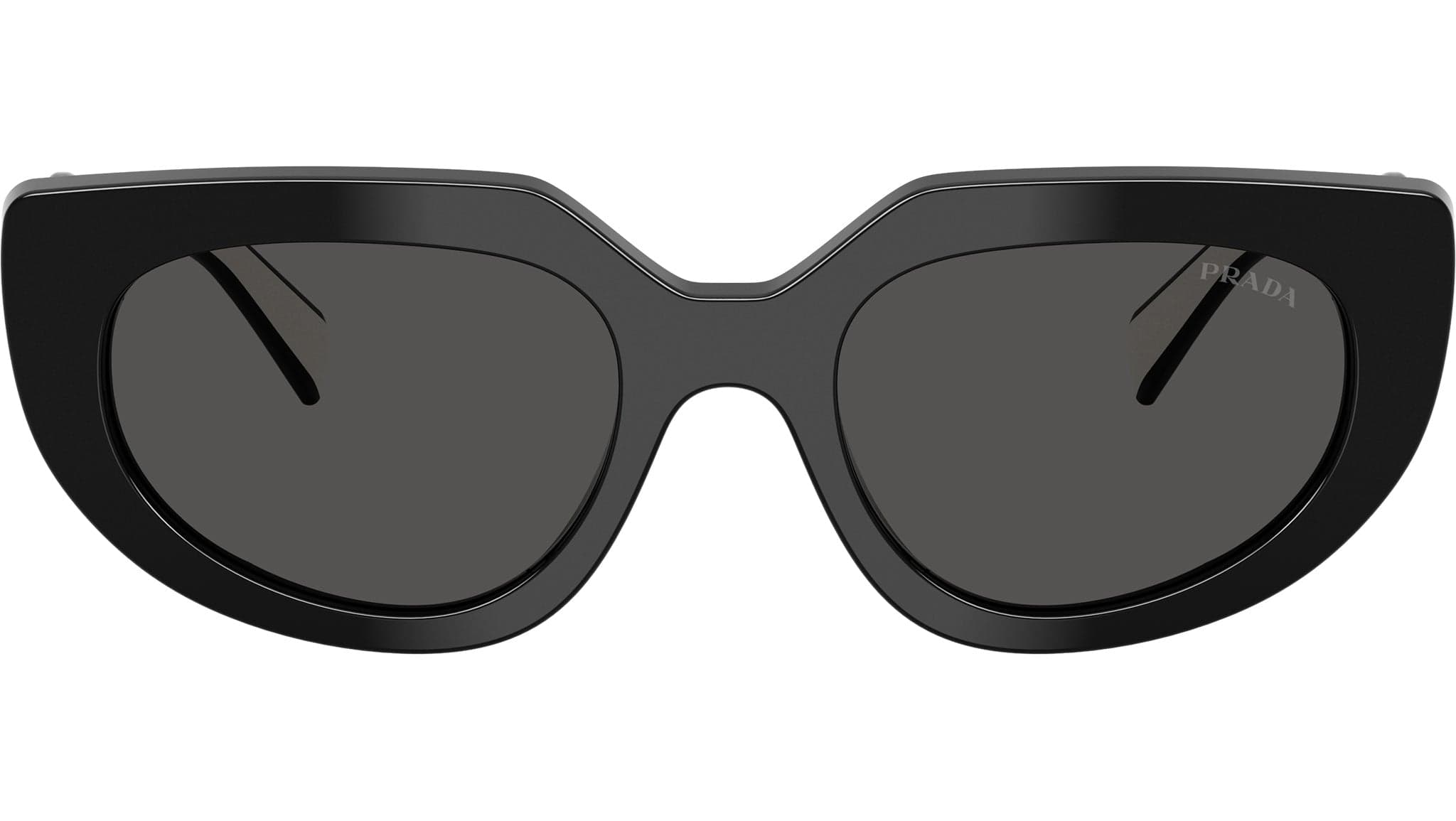 Prada PR D02S 20G08Z Sunglasses Black 53mm Women 2