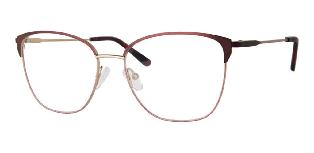 Adensco AD251 07BL 00 Eyeglasses Mt Burgundy 53mm
