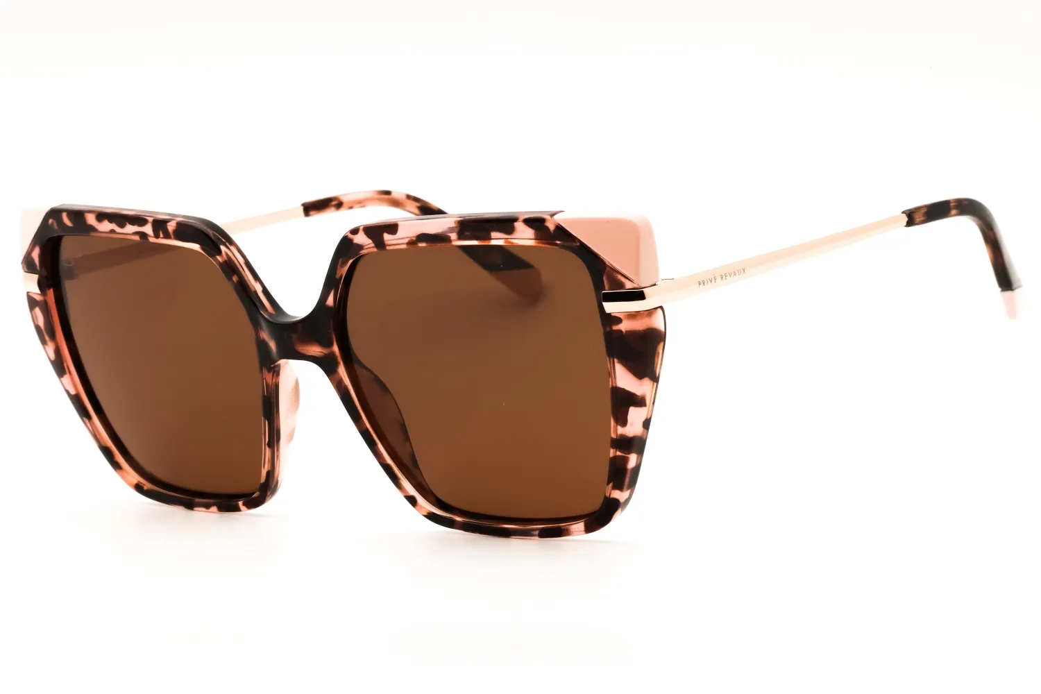 Prive Revaux CALL BACK/S HT8 SP Sunglasses Pink Havanna 55mm Women