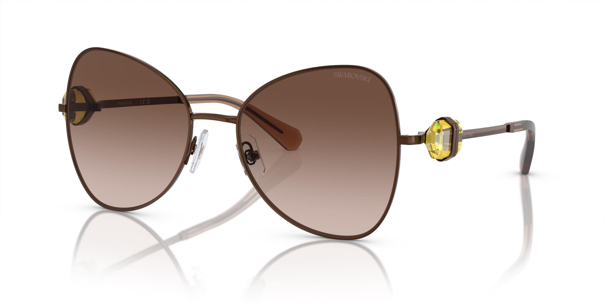 Swarovski SK7002 400213 Sunglasses Brown 130mm Women