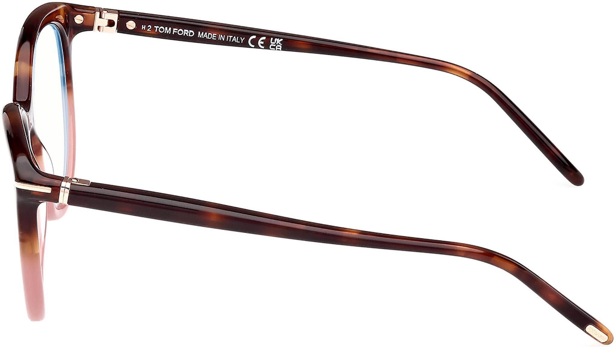 Tom Ford FT5990-B 056 Eyeglasses Havana 55mm Women 3
