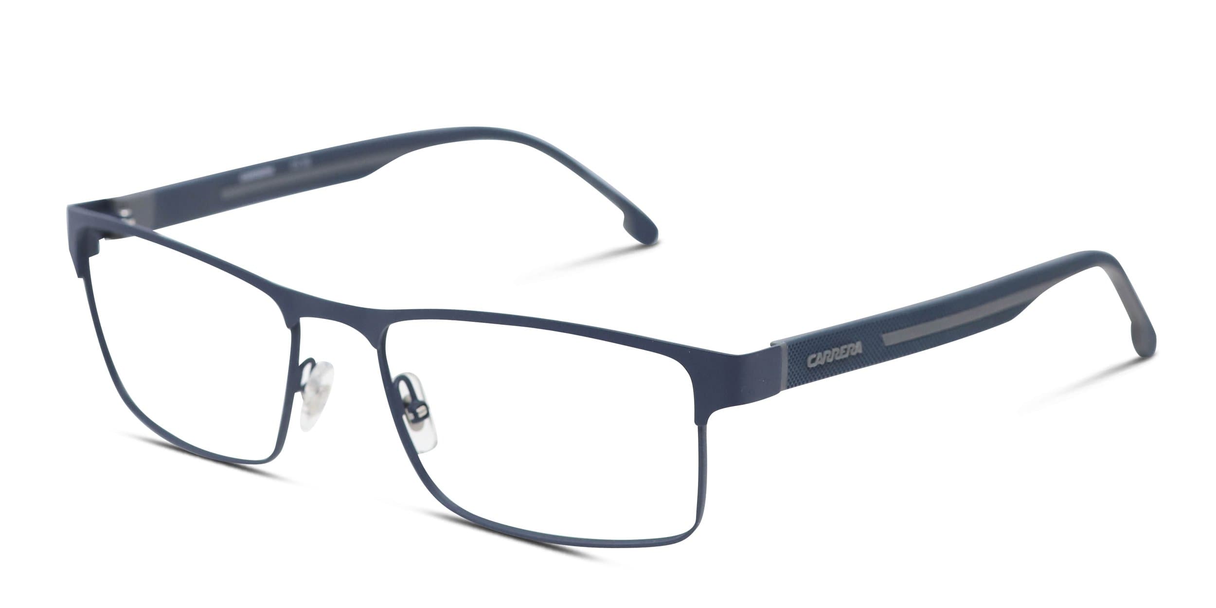Carrera 8884 04NZ 00 Eyeglasses Mtblu Gry 57mm