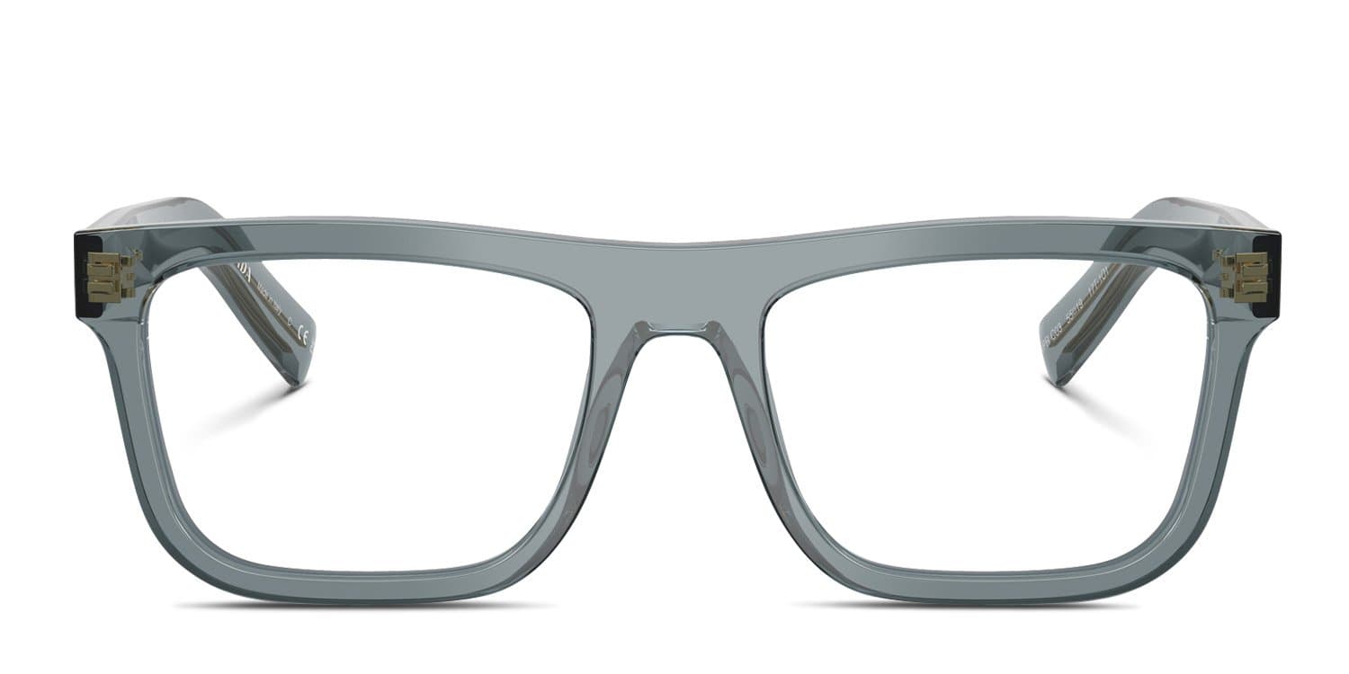 Prada 0PR C03V 17T1O1 Eyeglasses Transparent Ocean 55mm Men 2