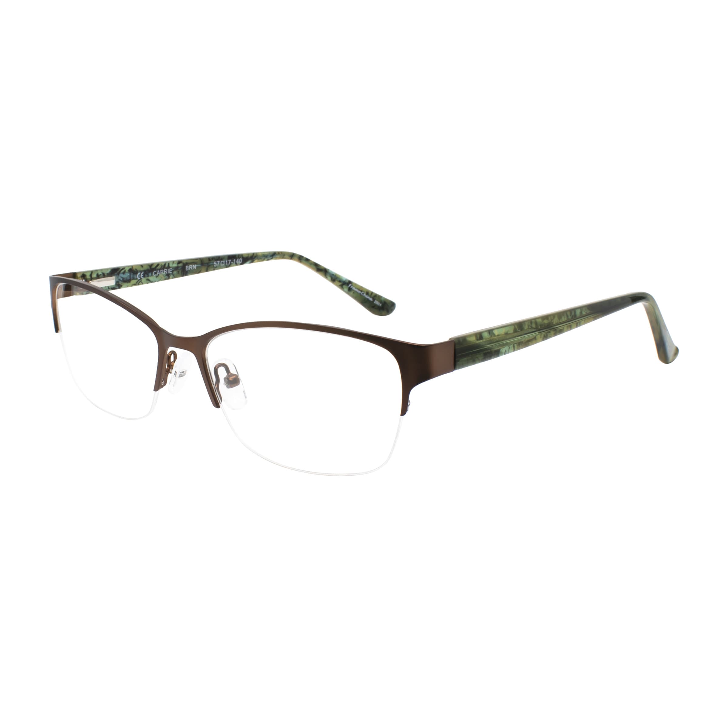 Bloom Optics CARRIE BRN Eyeglasses Multicolor 57mm Women 2