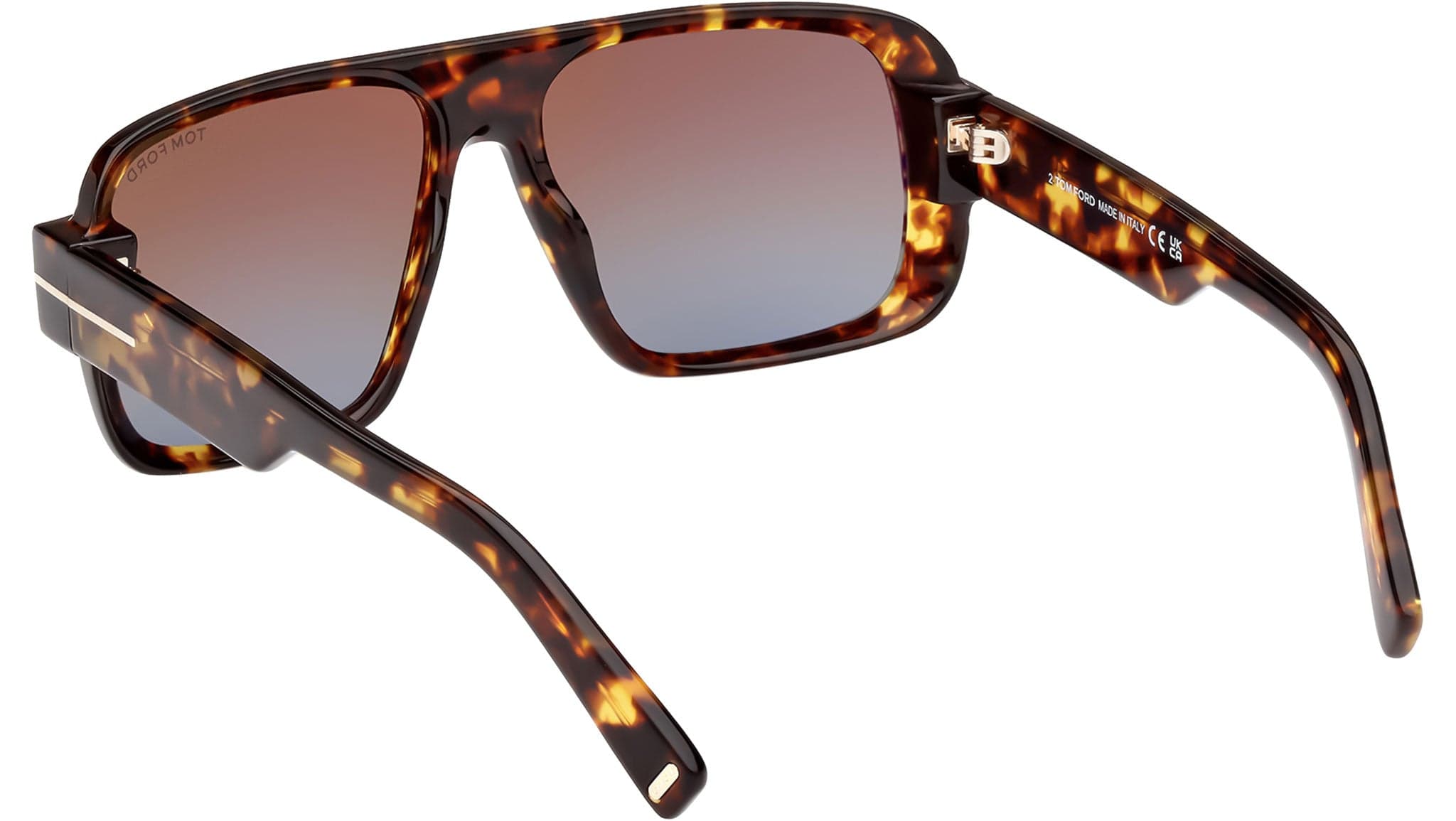 Tom Ford FT1101 52F Sunglasses Dark Havana 58mm Men 4