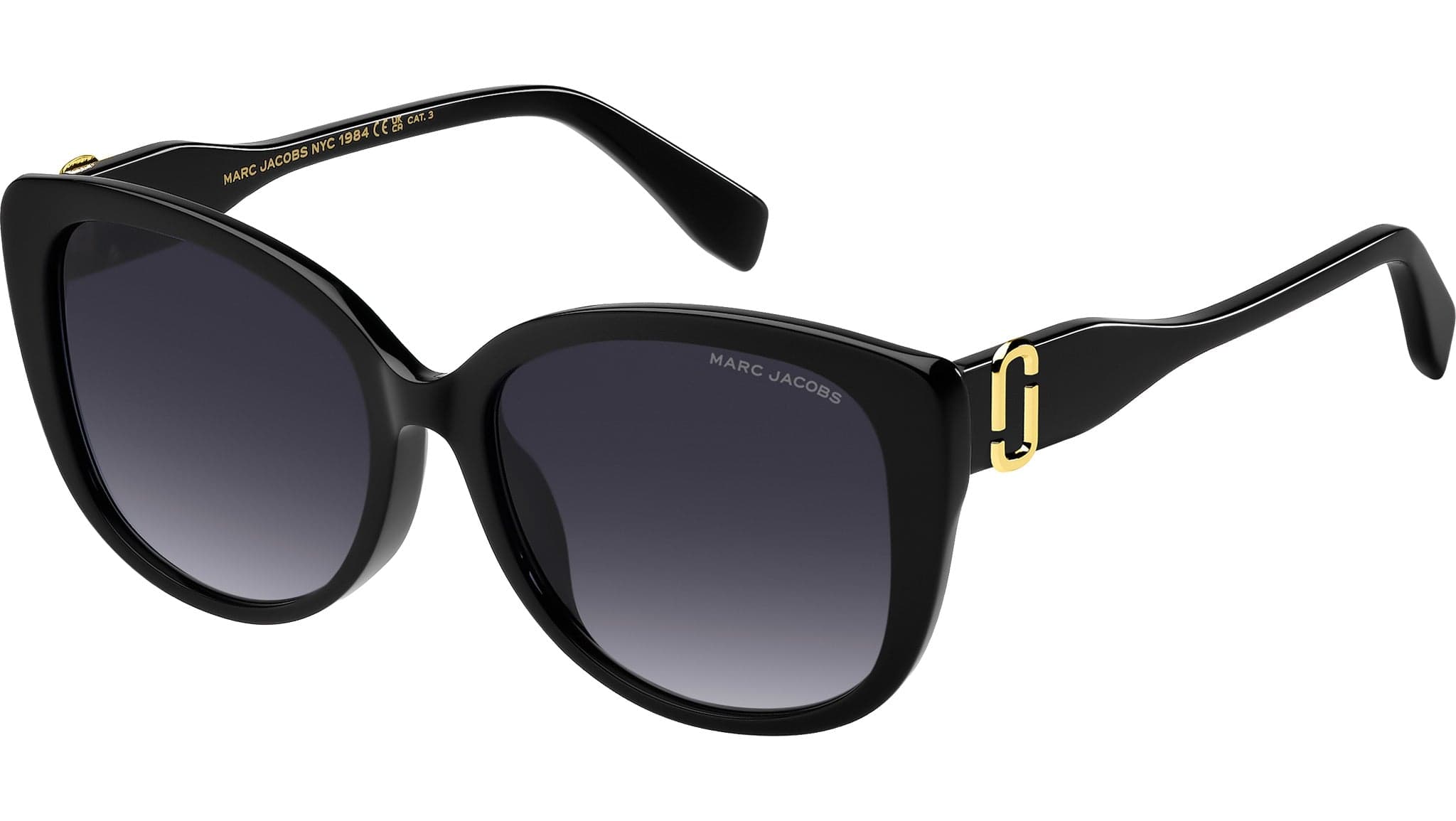 Marc Jacobs MARC 791/F/S 0807 9O Sunglasses Black 57mm Women