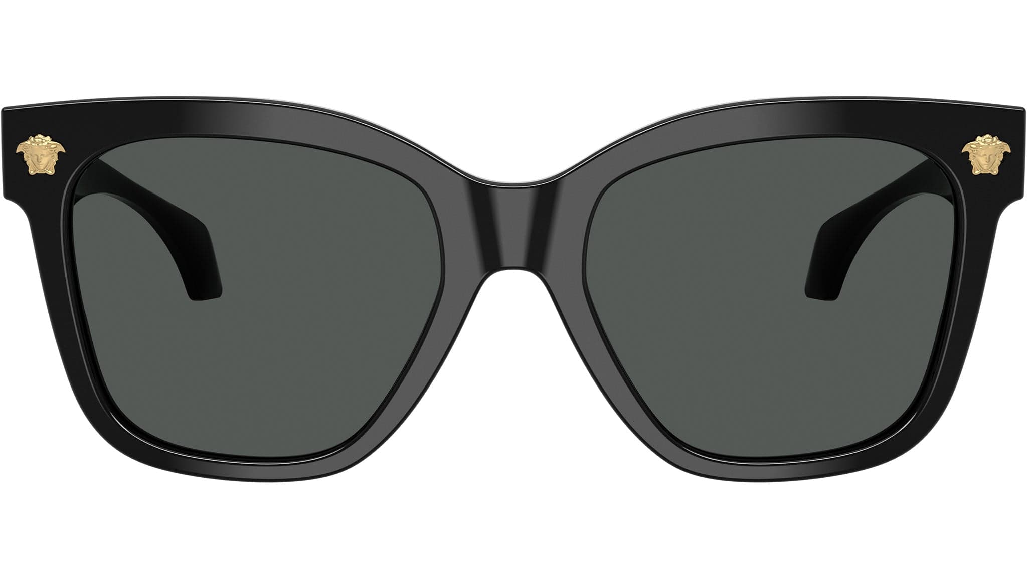 Versace 0VE4511 GB1/8755 Sunglasses Shiny Black 55mm Women 2