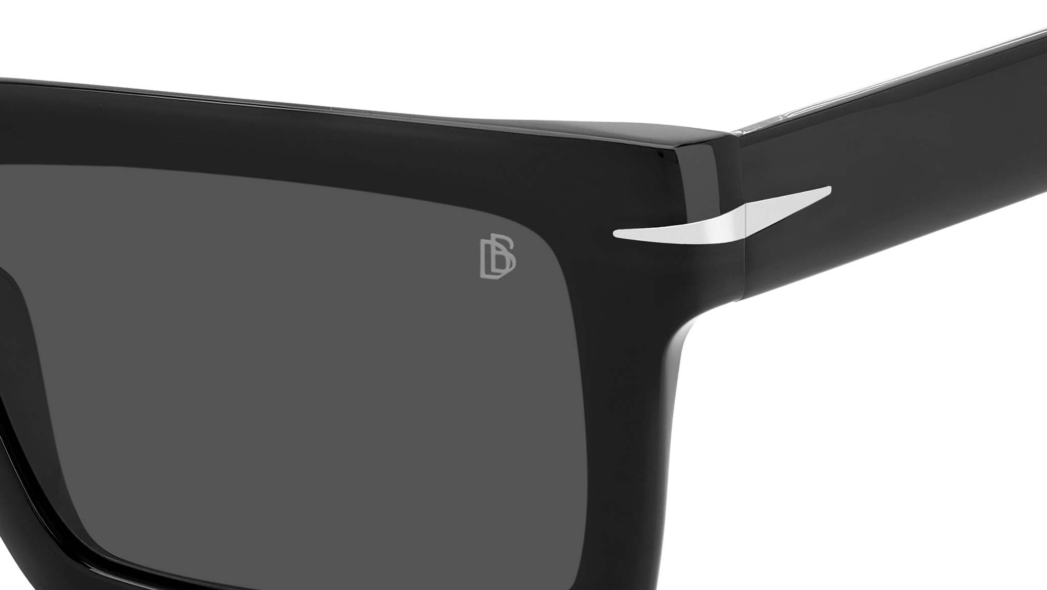 David Beckham DB 7126/S 0807 IR Sunglasses Black 51mm Men 3