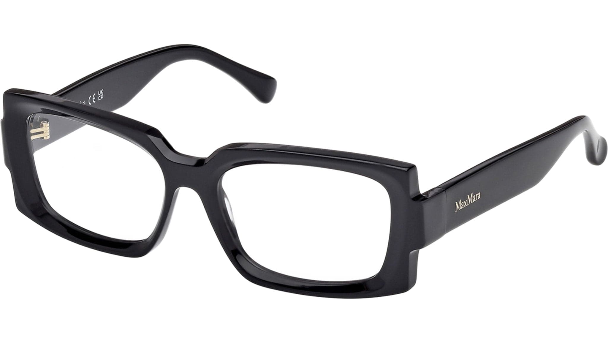 Max Mara MM5189 001 Eyeglasses Shiny Black 54mm