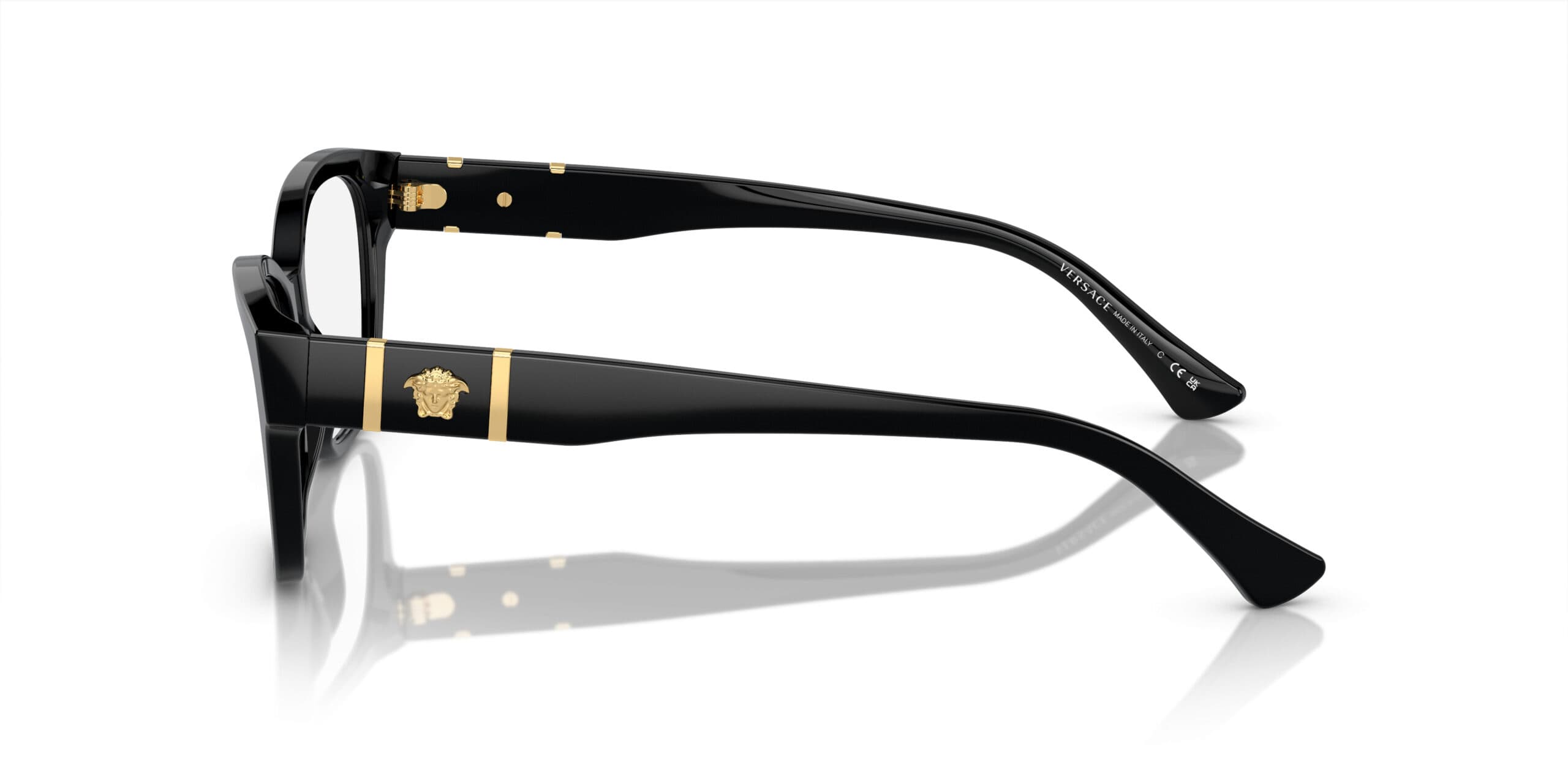 Versace 0VE3344F GB1 Eyeglasses Black 54mm Women 3