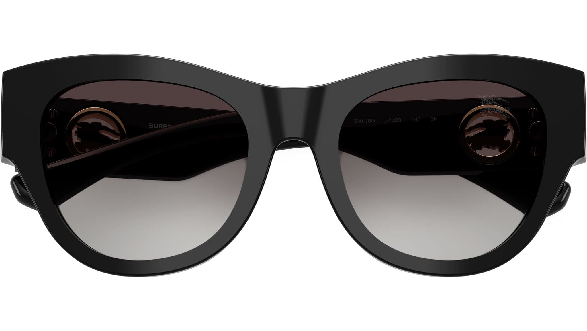 Burberry 0BE4491 30018G Sunglasses Black 52mm Women 5