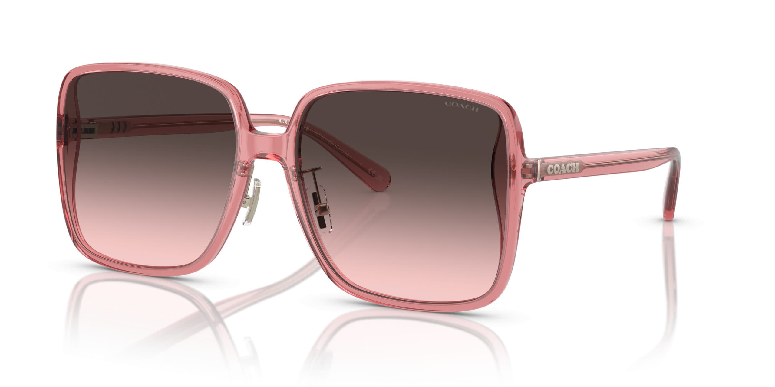 Coach HC8368D CH572 580046 Sunglasses Pink 145mm Women