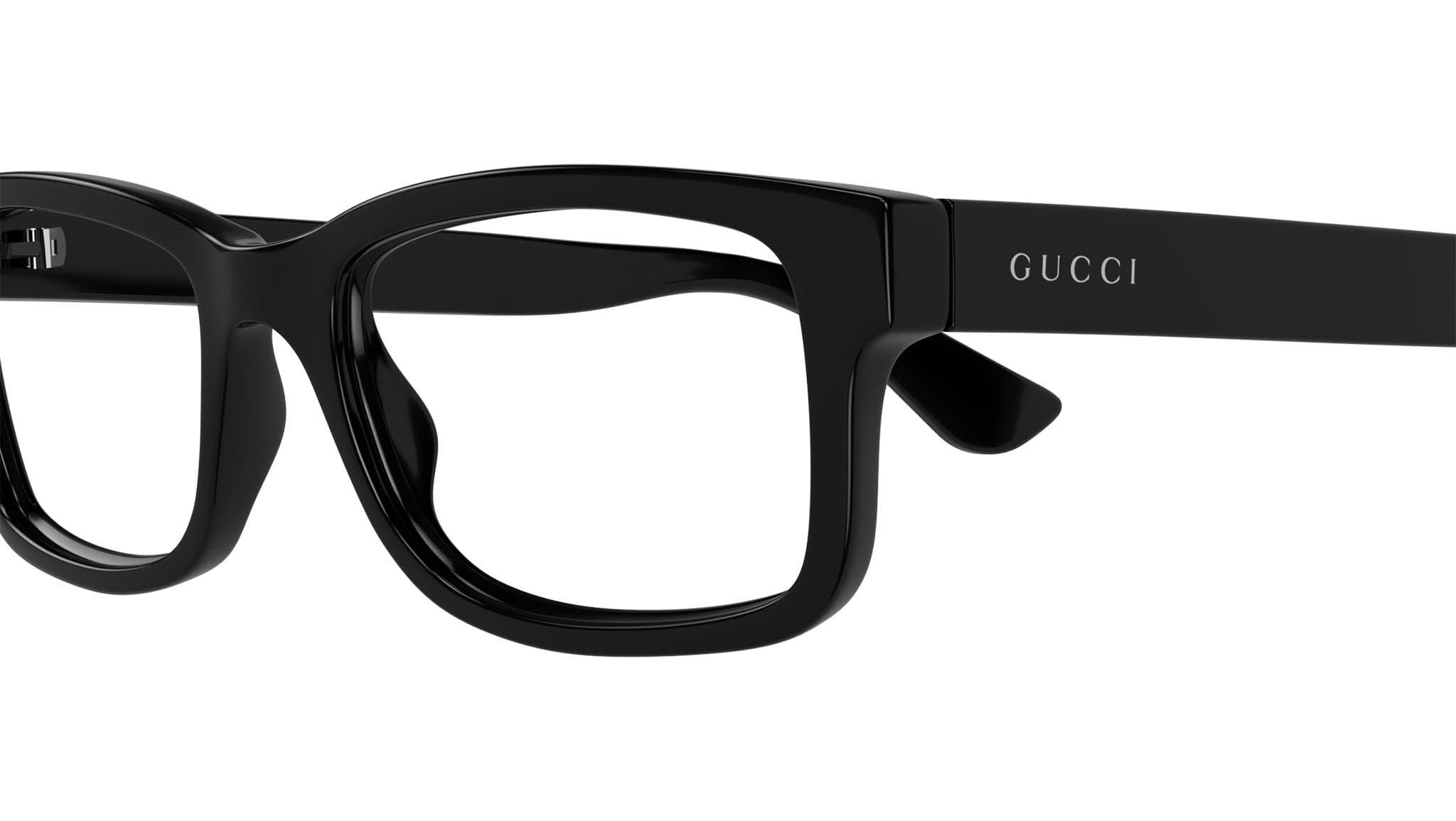 Gucci GG1717O 001 Eyeglasses Black 54mm Unisex 2