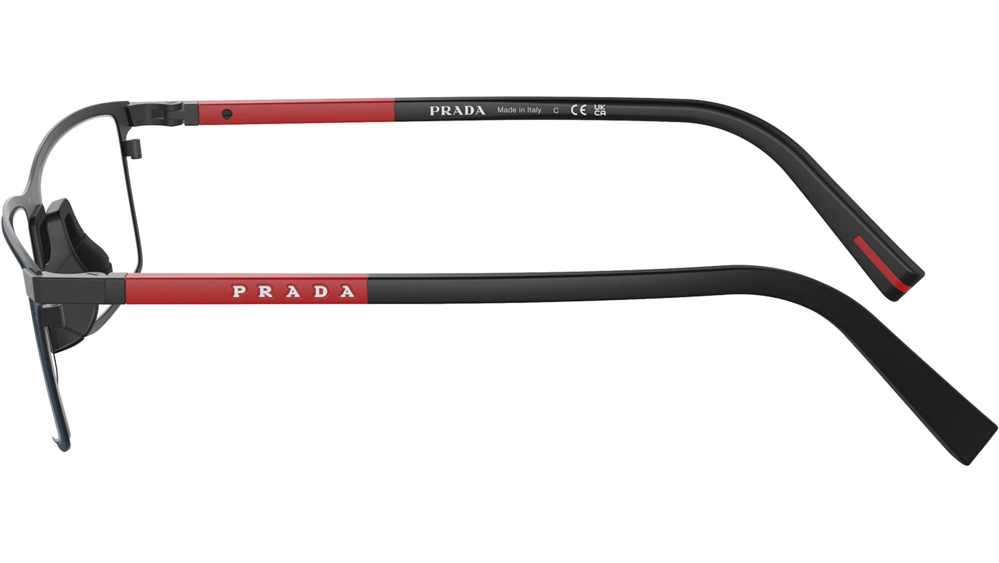 Prada VPS 53Q TFY-1O1 Eyeglasses Multicolor 53mm Men 3