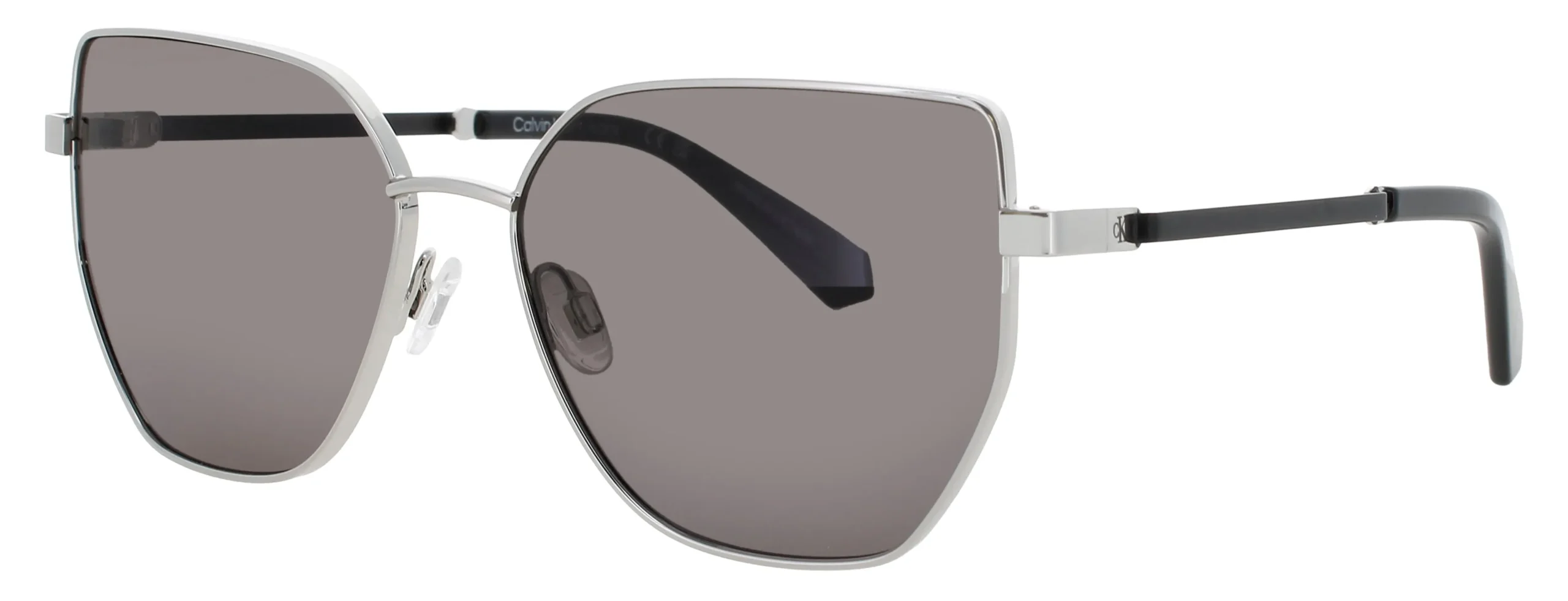 Calvin Klein Jeans CKJ25209S 040 Sunglasses Silver 57mm Women