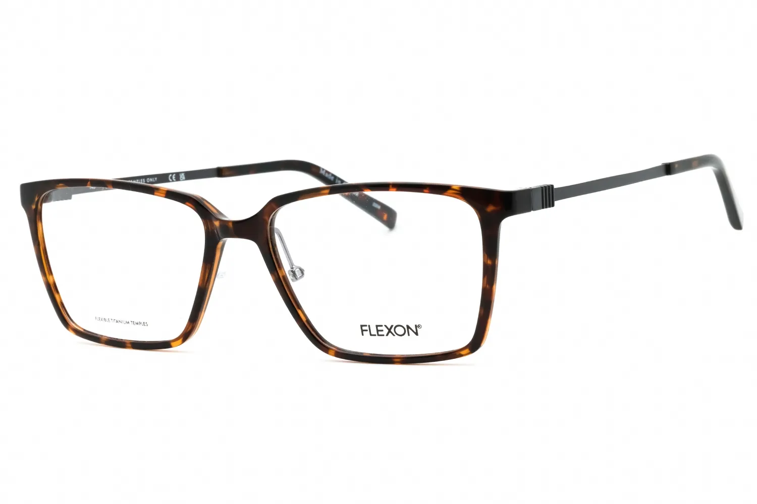 Flexon FLEXON EP8010 242 Eyeglasses Dark Tortoise 54mm Men