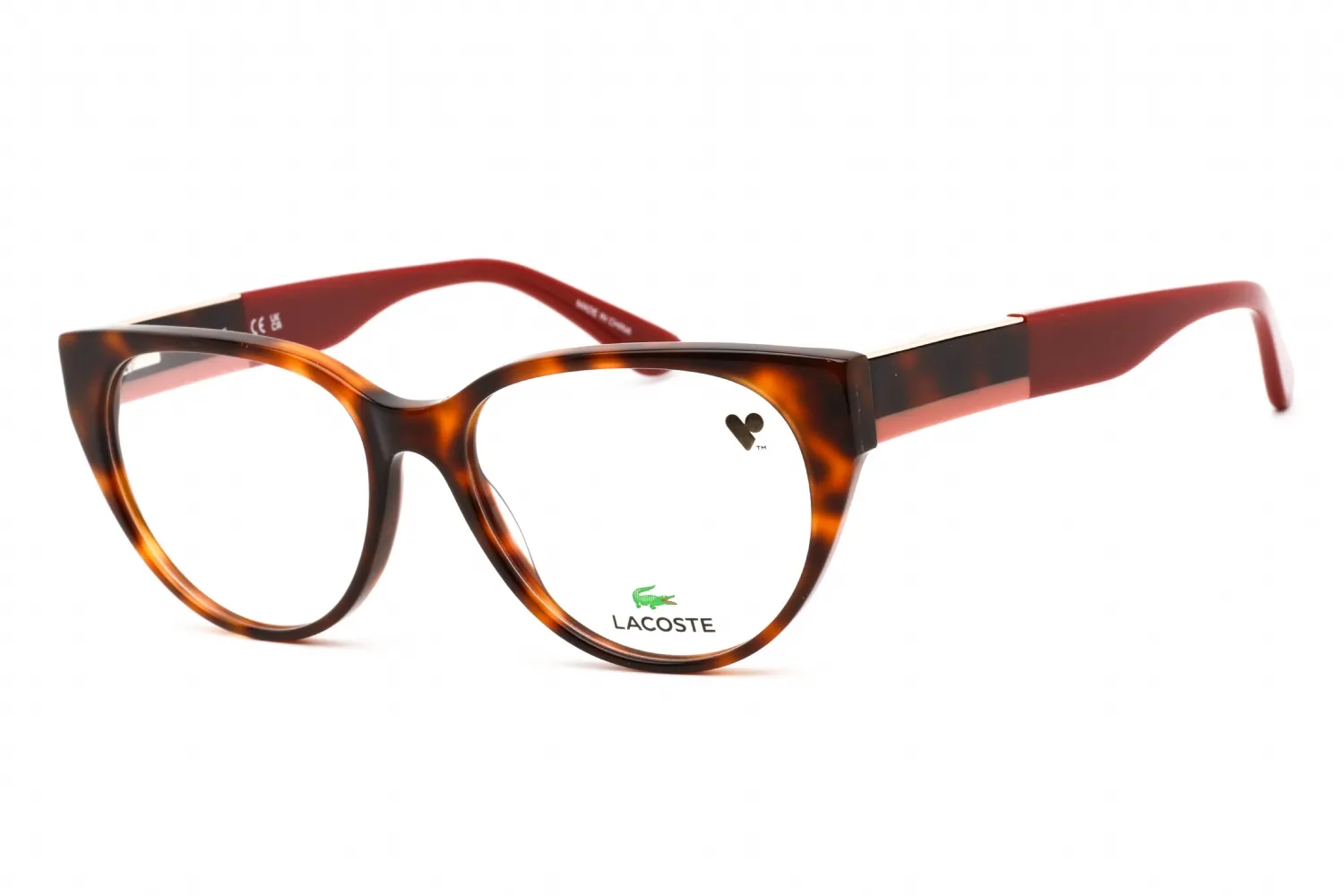 Lacoste L2906 240 Eyeglasses Tortoise 55mm Women