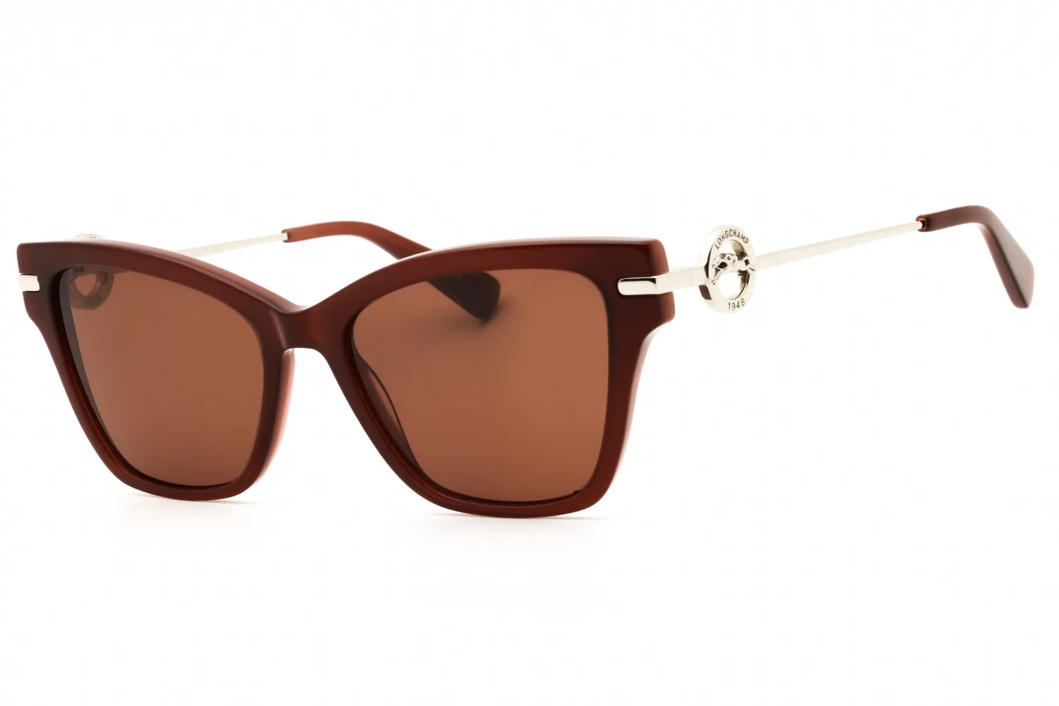 Longchamp LO737S 201 Sunglasses Brown 52mm Women