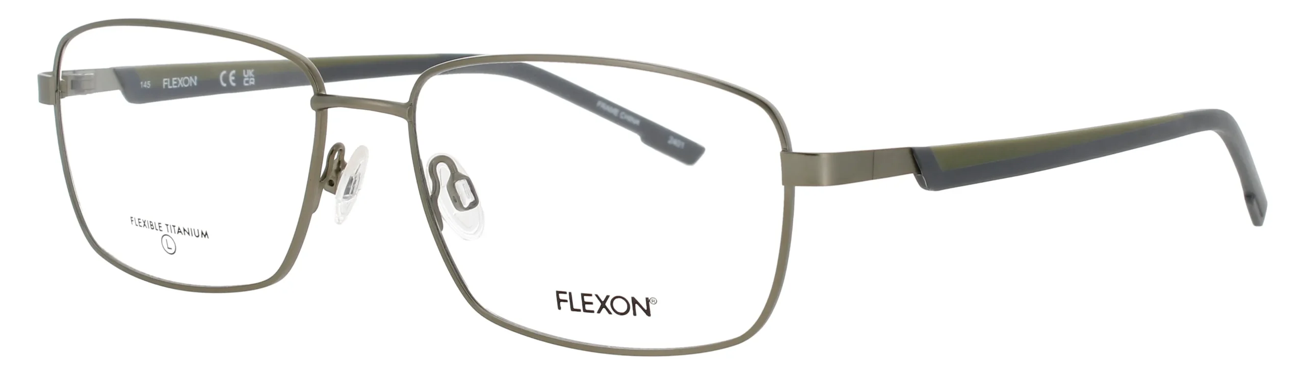 Marchon H6077 306 Eyeglasses Satin Moss 57mm Men