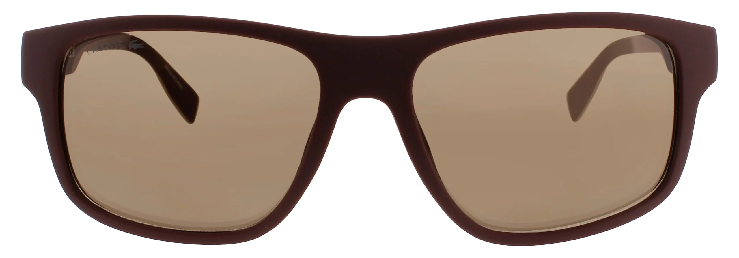 Lacoste L6057S 601 Sunglasses Matte Burgundy 57mm Men 2