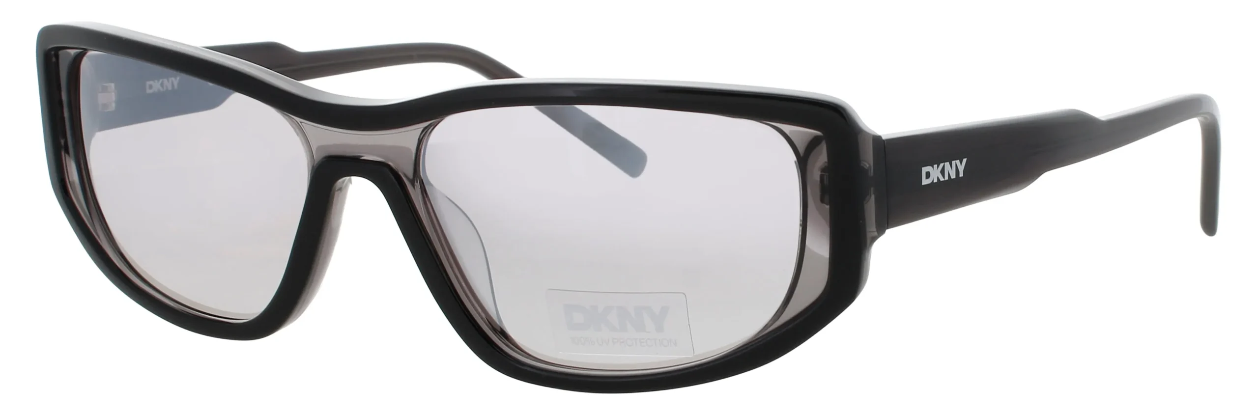 DKNY DK553S 015 Sunglasses Layered Black 55mm Women