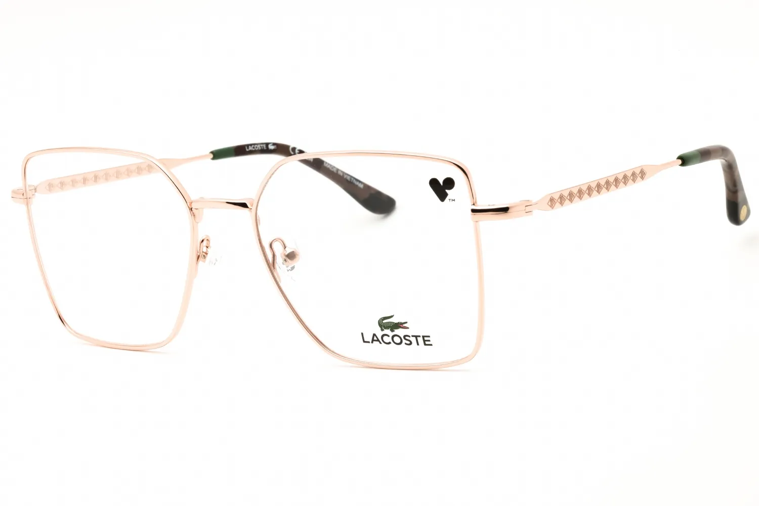 Lacoste L2316 770 Eyeglasses Rose Gold 53mm Women