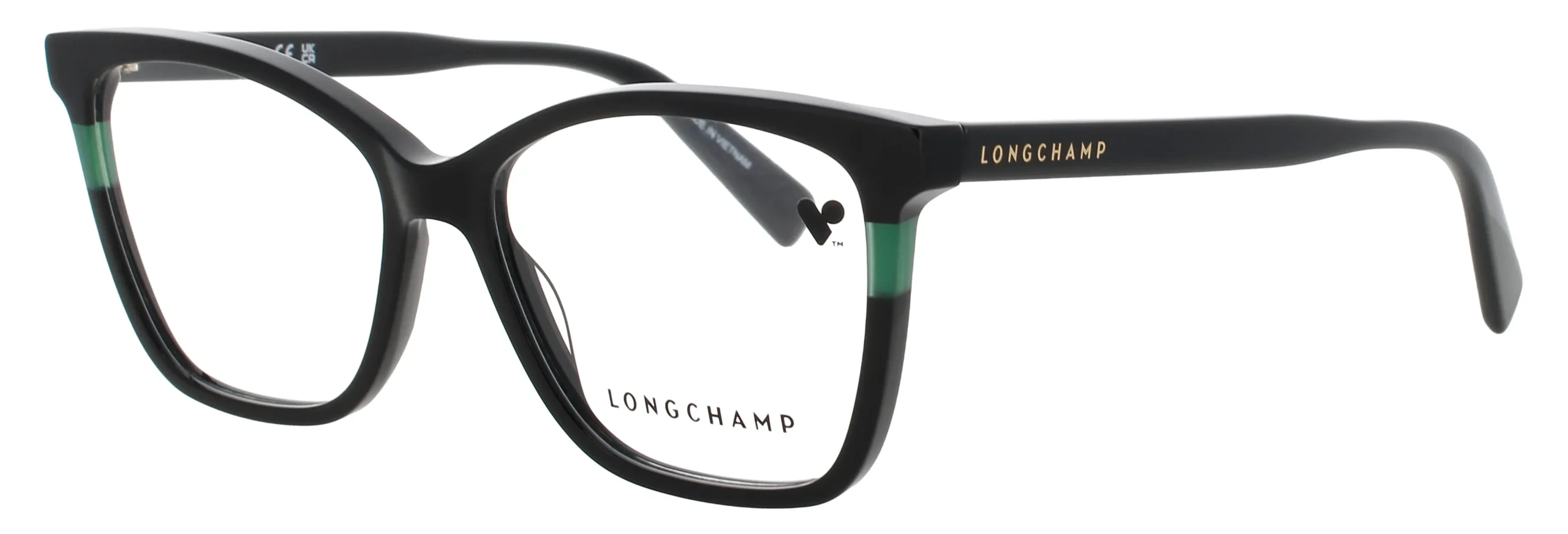 Longchamp LO2741-N 001 Eyeglasses Black 52mm Women