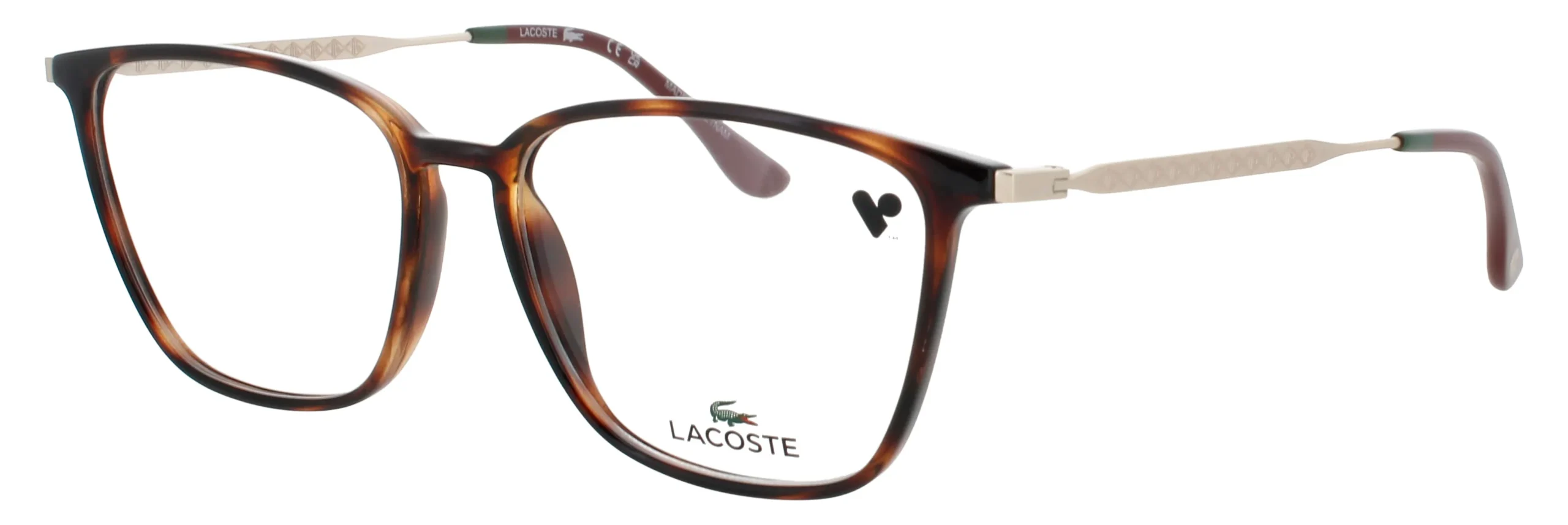 Lacoste L2984N 230 Eyeglasses Dark Havana 53mm Women