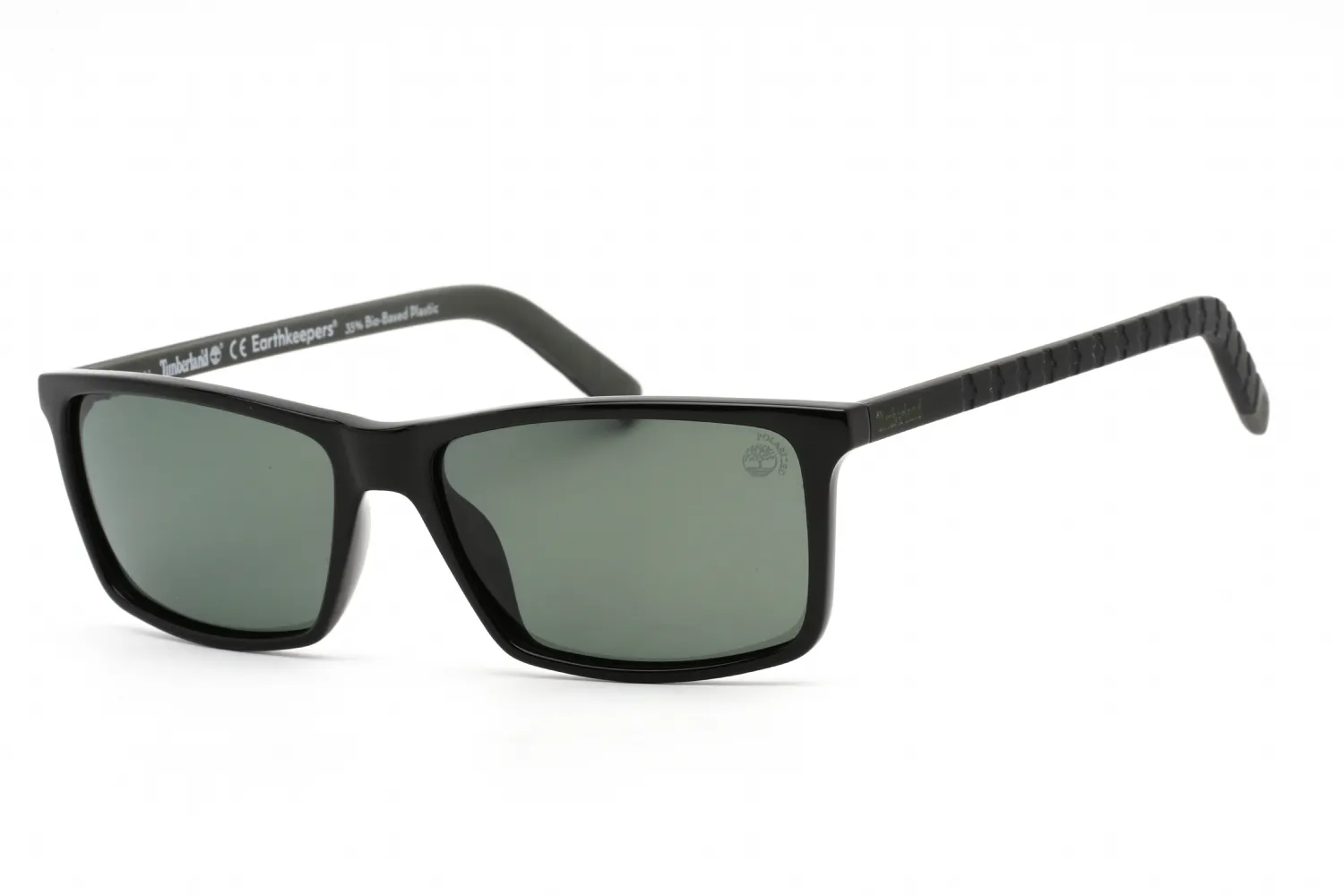 Timberland TB9222 01R Sunglasses Shiny Matte Black 56mm Men