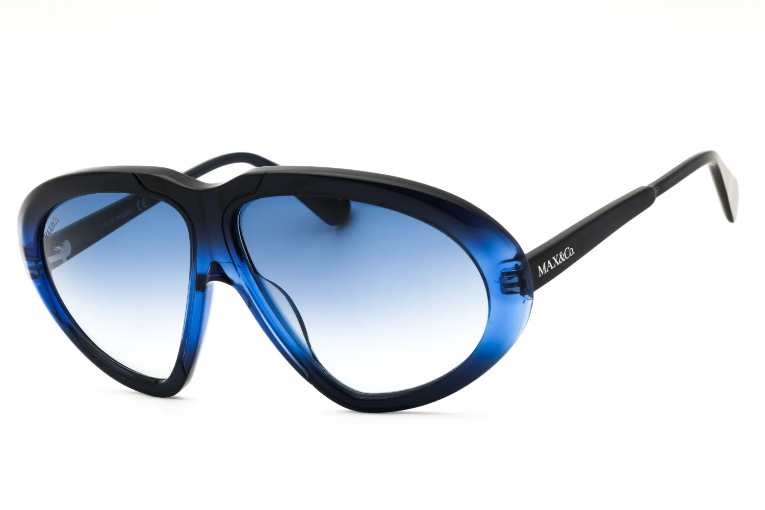 Max & Co MO0001 92W Sunglasses Blue 60mm Women