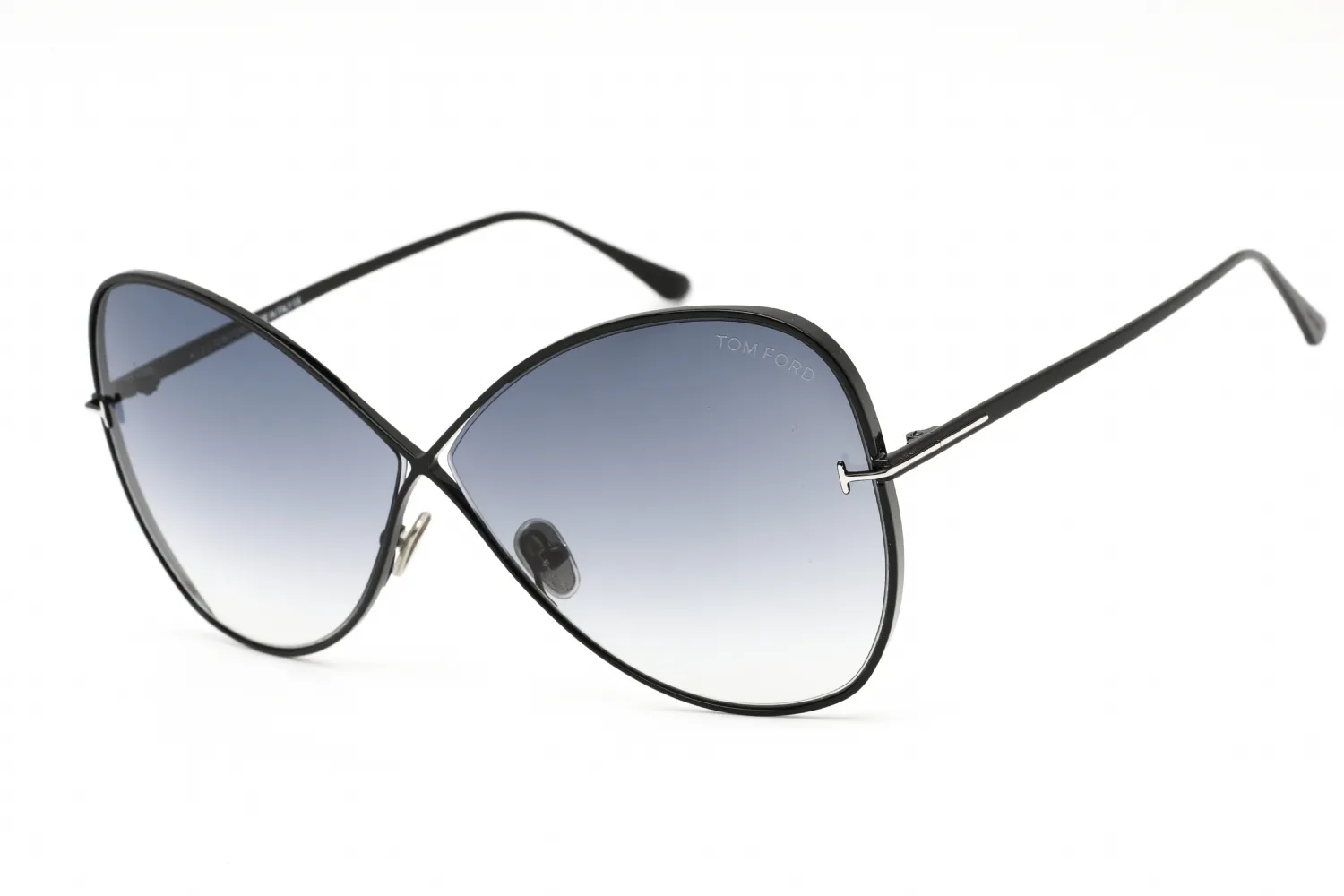 Tom Ford FT0842 01B Sunglasses Shiny Black 66mm Women