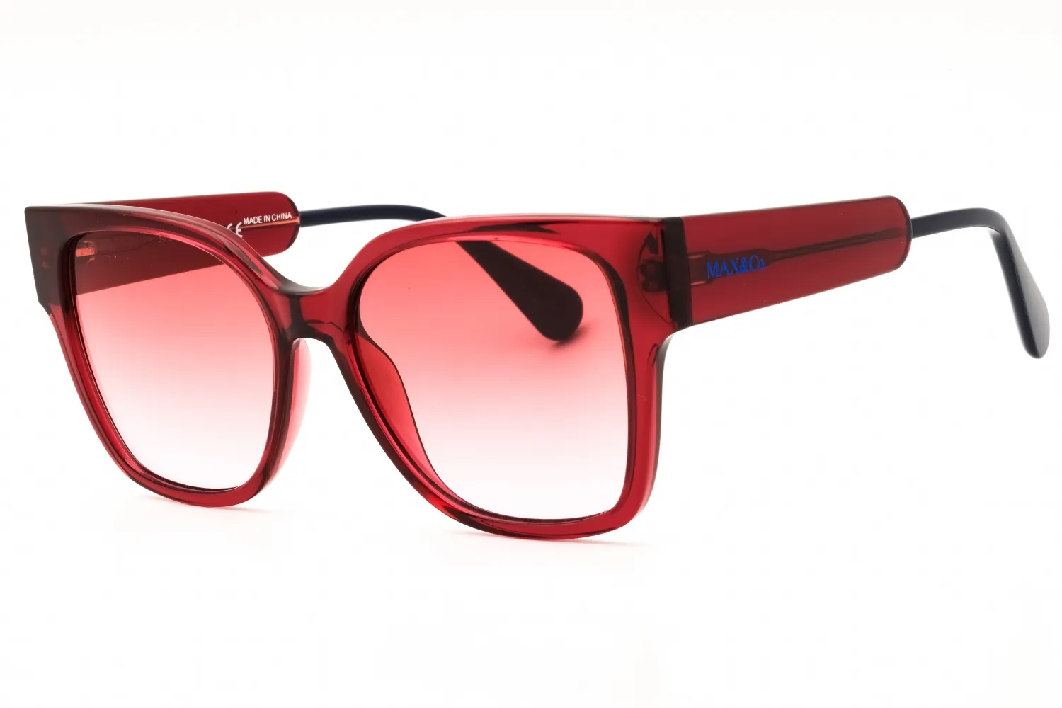 Max & Co MO0036 81Z Eyeglasses Shiny Violet 55mm Women