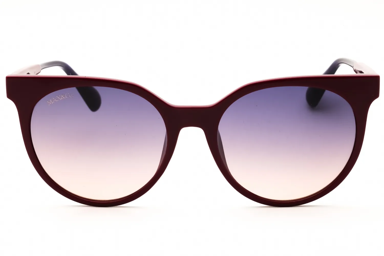 Max & Co MO0044 69W Sunglasses Shiny Bordeaux 53mm Women 2
