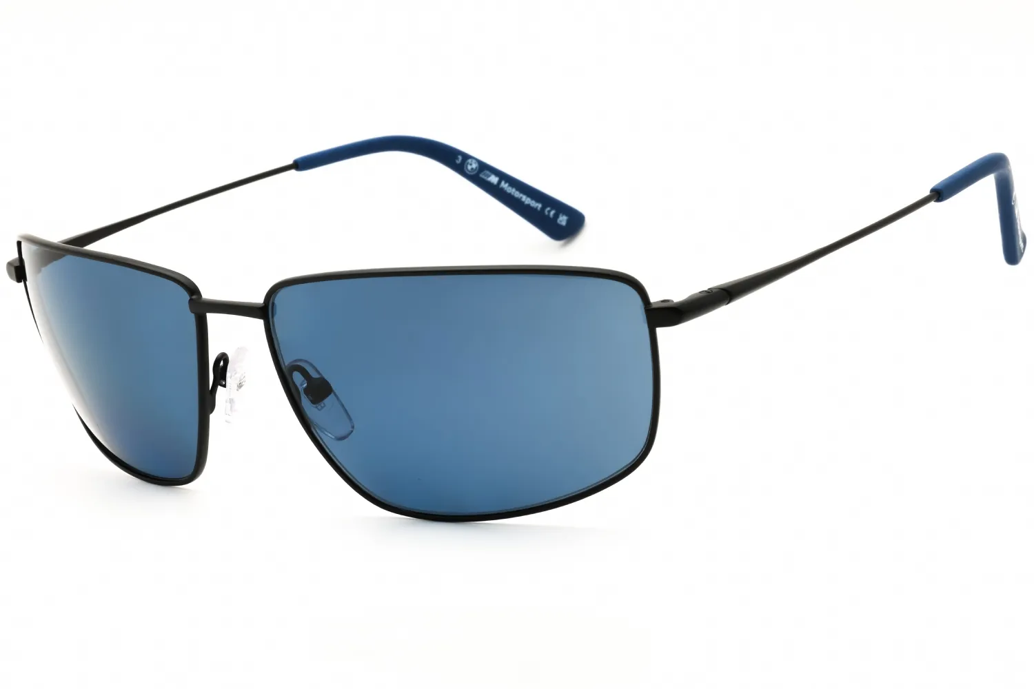 BMW BS0027 02M Sunglasses Matte Black 62mm Men