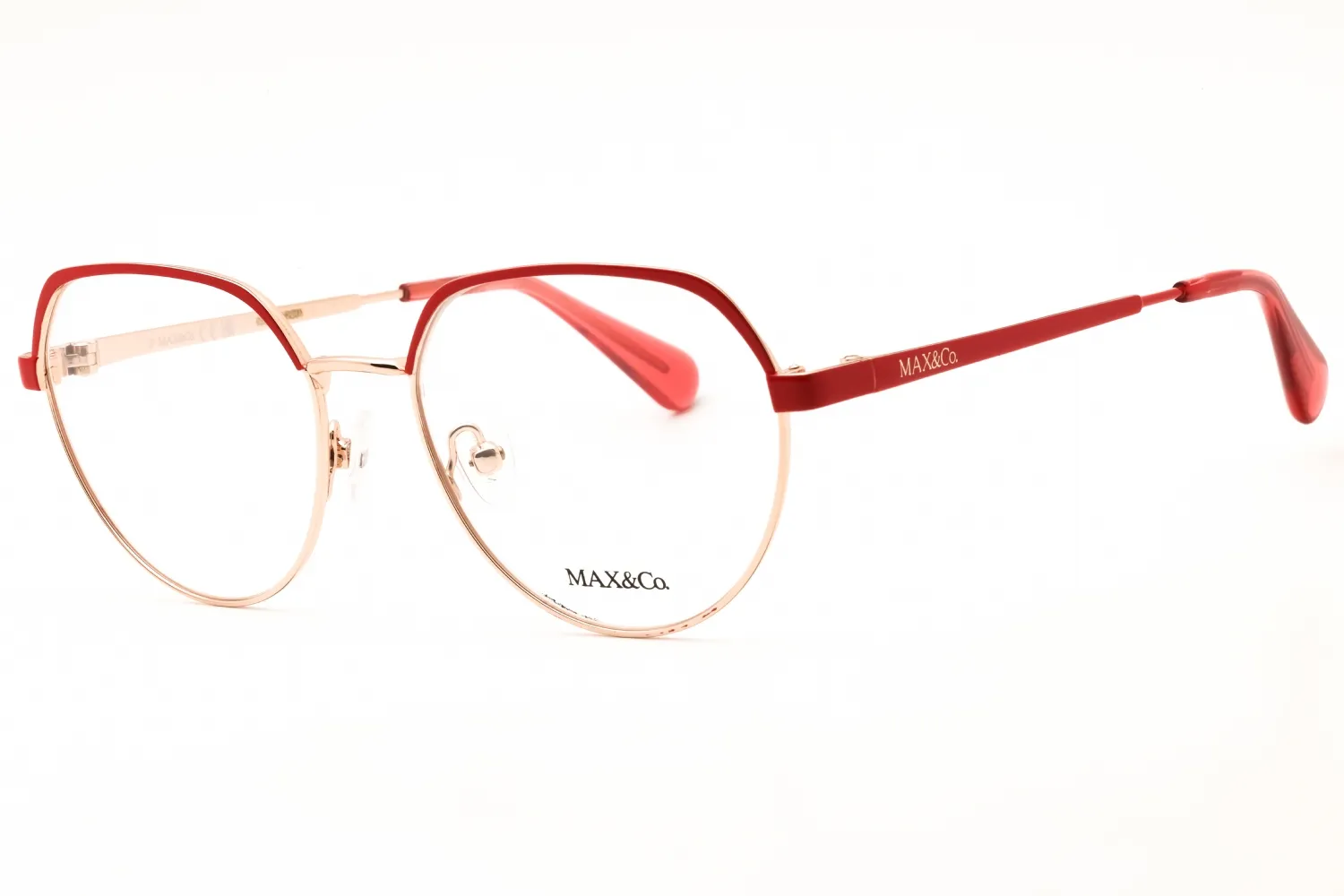Max & Co MO5110 028 Eyeglasses Shiny Rose Gold 50mm Women