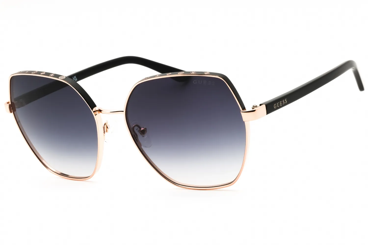 Guess GU00108 05B Sunglasses Black 60mm Women