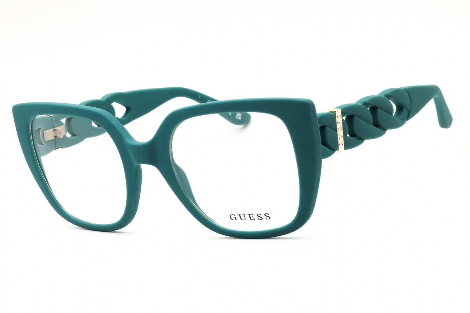Guess GU50118 088 Eyeglasses Matte Turquoise 52mm Women