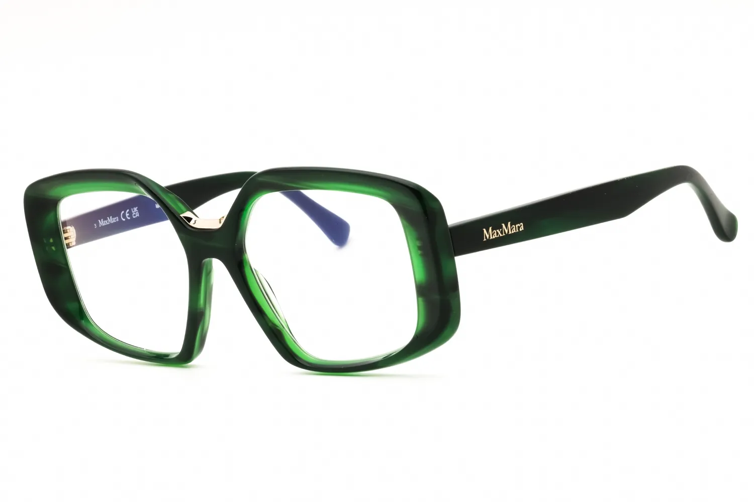 Max Mara MM5131-B 098 Eyeglasses Dark Green 53mm Women