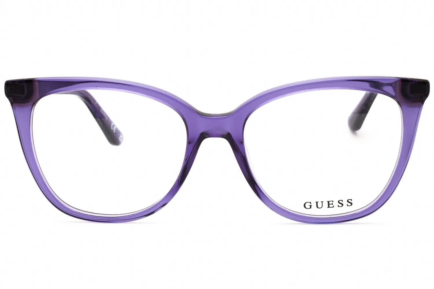 Guess GU50197 081 Eyeglasses Shiny Violet 52mm Women 2