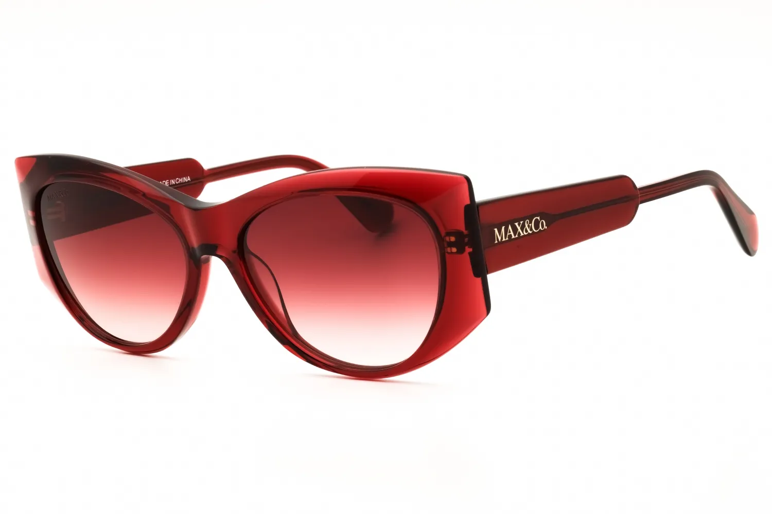 Max & Co MO0116 69T Sunglasses Shiny Bordeaux 56mm Women