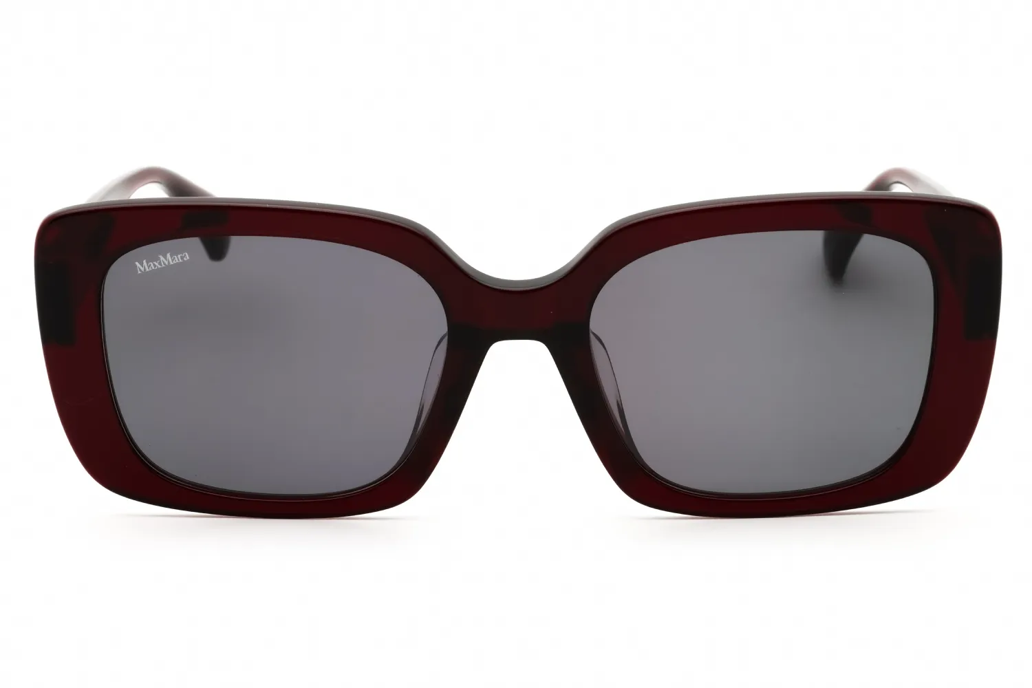 Max Mara MM0155-k 69A Sunglasses Dark Siny Red 54mm Women 2